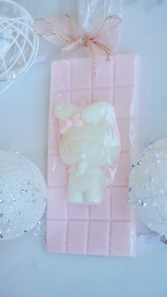 Kawaii Melody Coquette Wax Melt Chocolate Bar — Break Apart