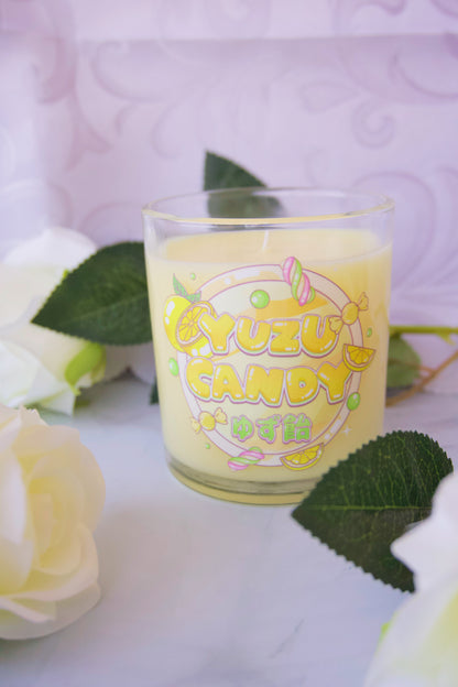 Yuzu Candy Container Candle