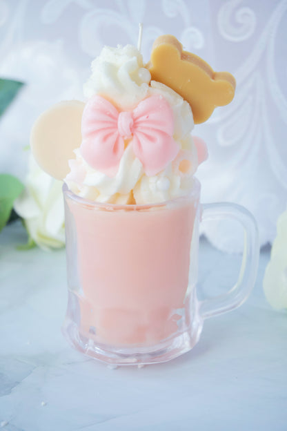 Kawaii Kuma Mini Valentine Beer Candle