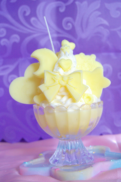 Yellow Magical Girl Parfait Candle