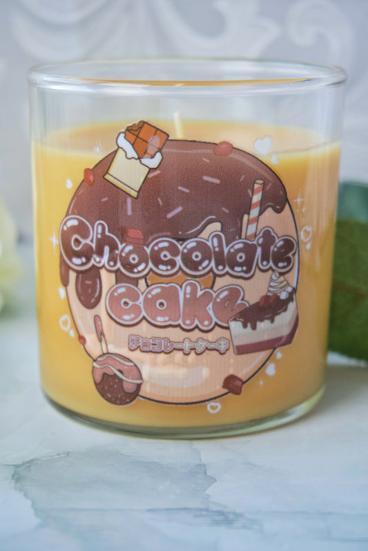 Chocolate Cake Container Candle