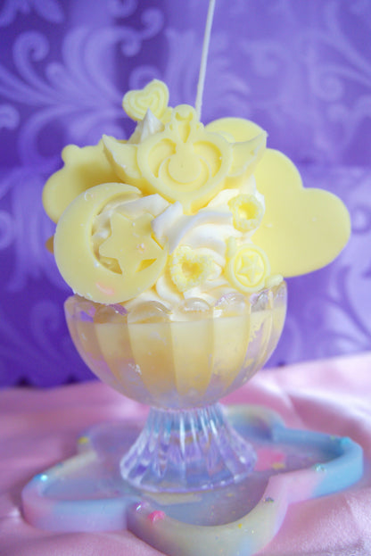 Yellow Magical Girl Parfait Candle