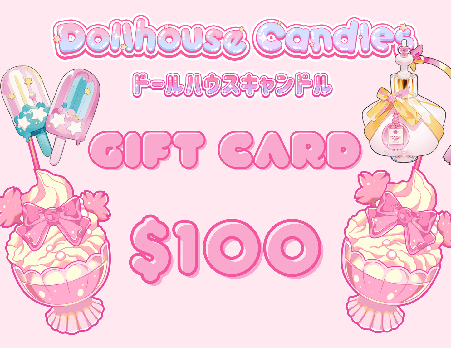 Dollhouse Candles Gift Card