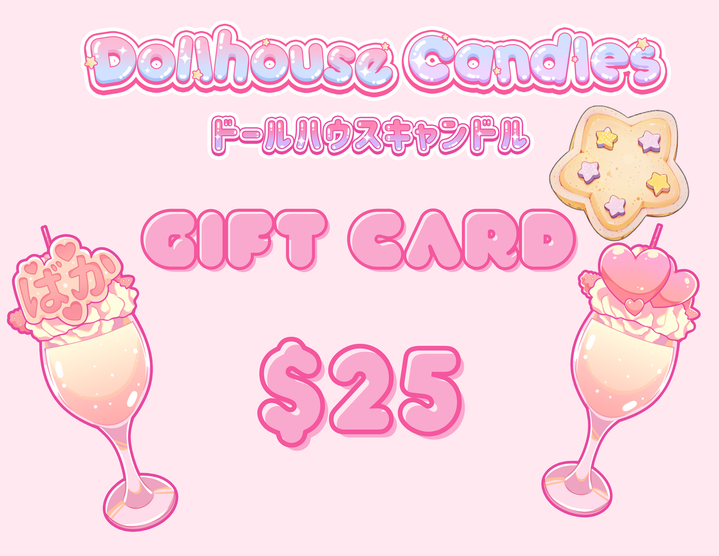 Dollhouse Candles Gift Card