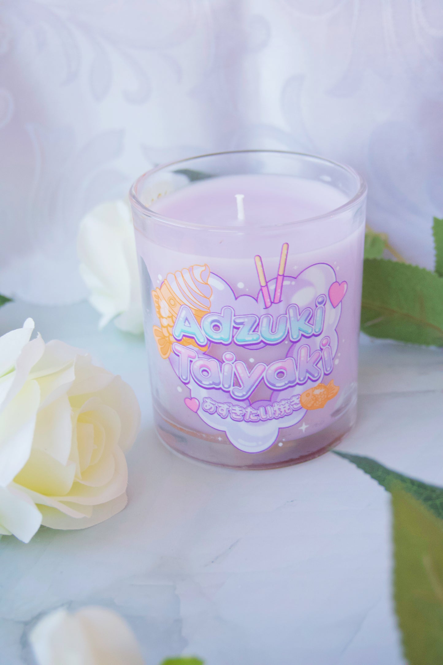 Adzuki Taiyaki Container Candle